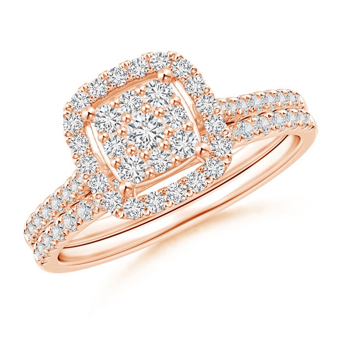 H, SI2 / 0.74 CT / 14 KT Rose Gold