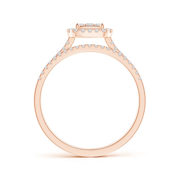 H, SI2 / 0.47 CT / 14 KT Rose Gold