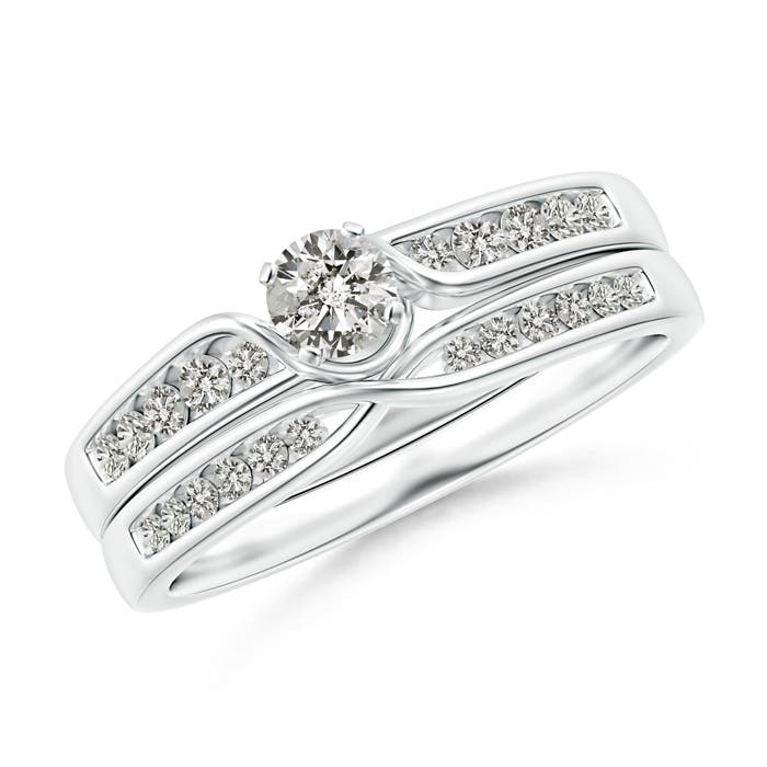 J I2 / 0.45 CT / 14 KT White Gold