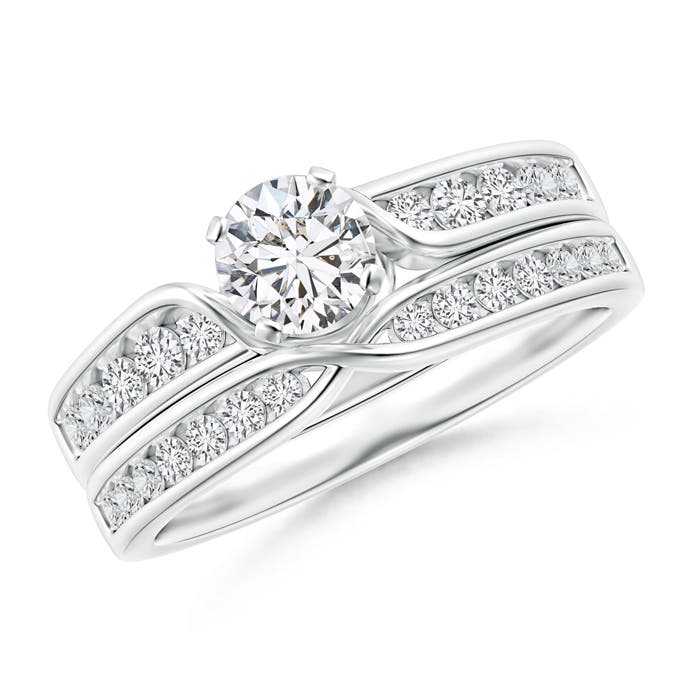 H, SI2 / 0.95 CT / 14 KT White Gold