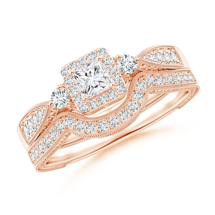 G-H VS / 0.61 CT / 14 KT Rose Gold