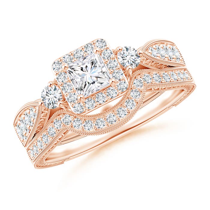 G-H VS / 0.87 CT / 14 KT Rose Gold