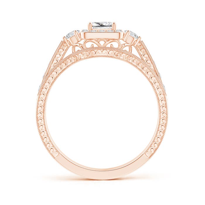 H, SI2 / 0.87 CT / 14 KT Rose Gold