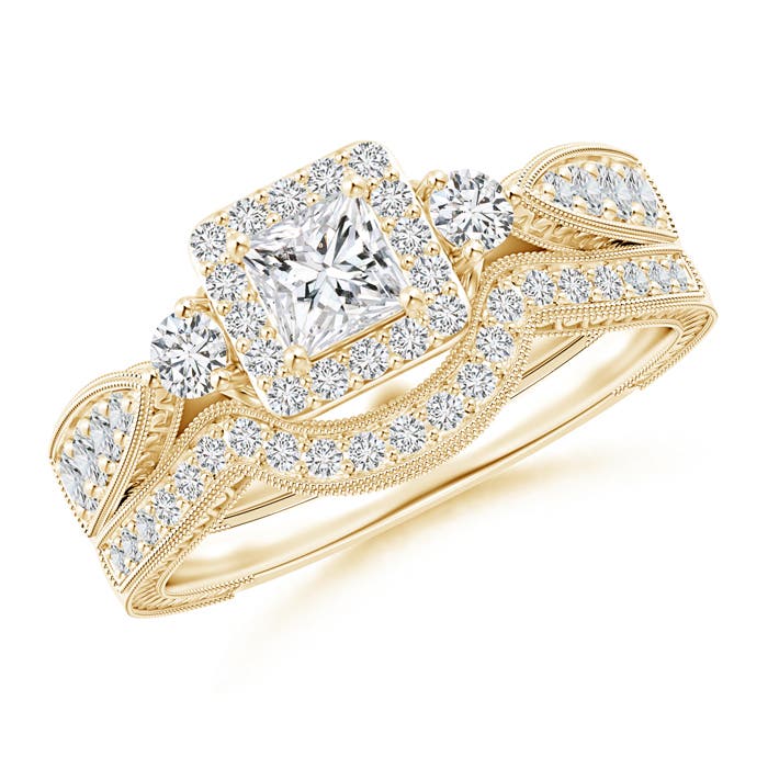 H, SI2 / 0.87 CT / 14 KT Yellow Gold