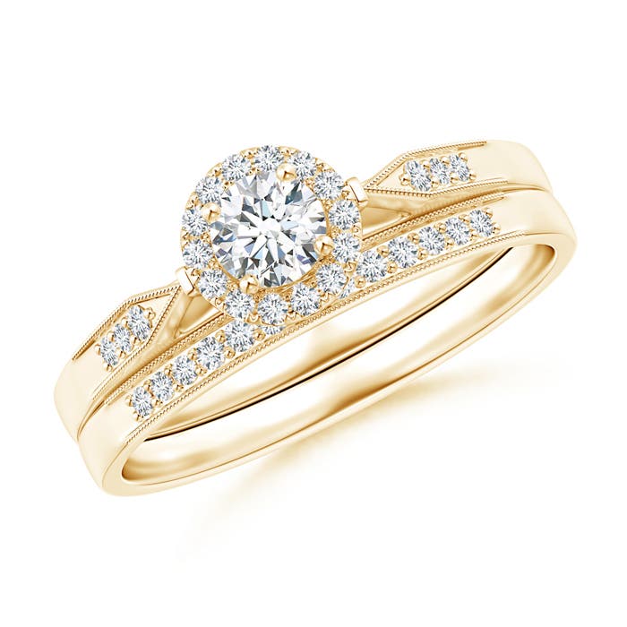 G-H VS / 0.39 CT / 14 KT Yellow Gold