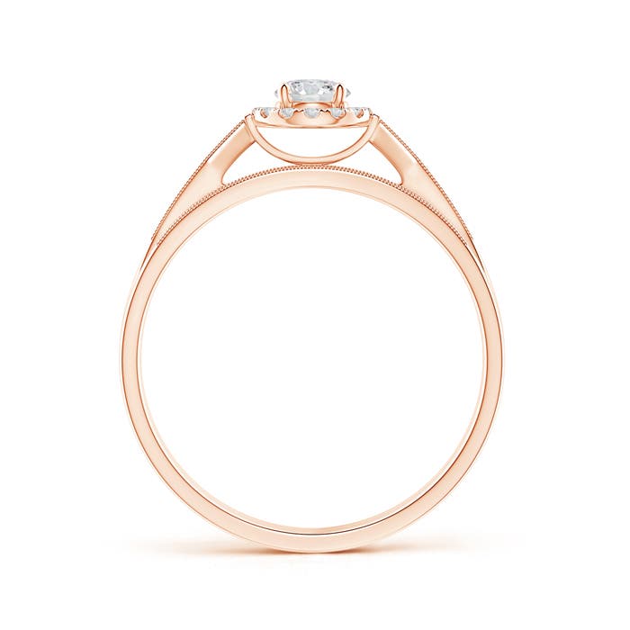 H, SI2 / 0.39 CT / 14 KT Rose Gold