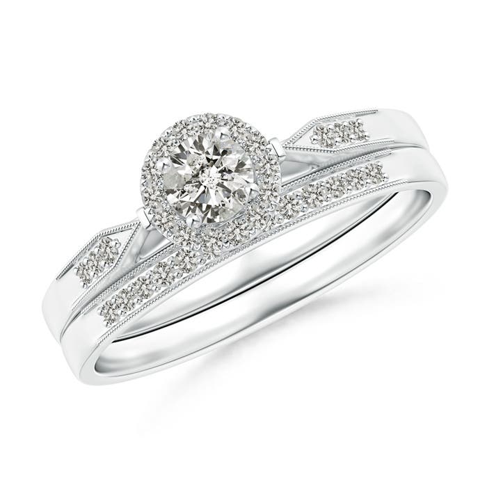 J I2 / 0.39 CT / 14 KT White Gold