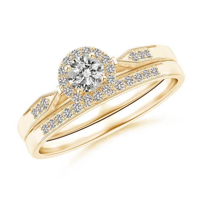 J I2 / 0.39 CT / 14 KT Yellow Gold