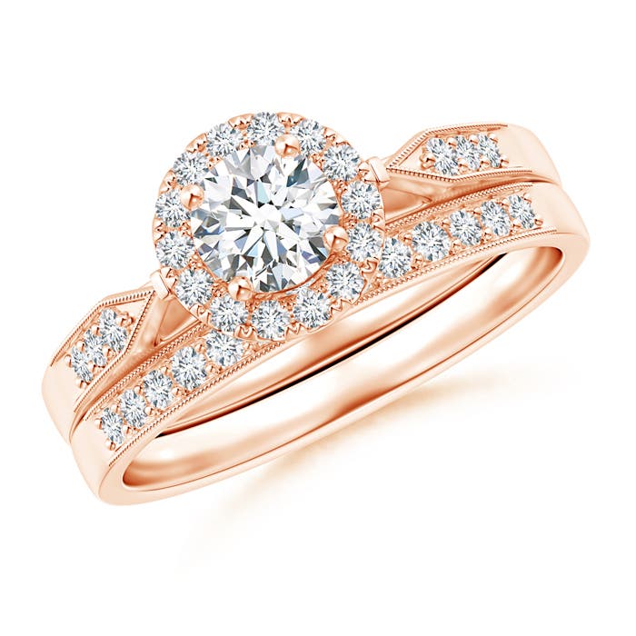 G-H VS / 0.73 CT / 14 KT Rose Gold