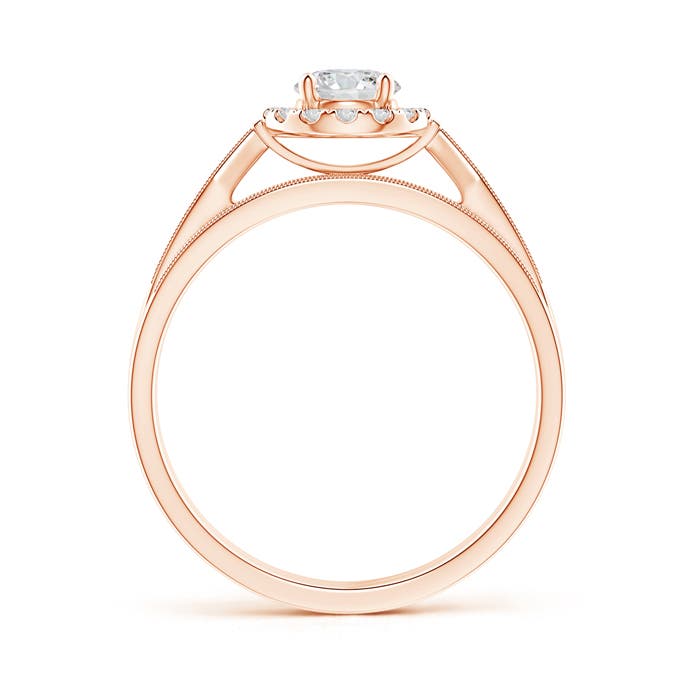 H, SI2 / 0.73 CT / 14 KT Rose Gold