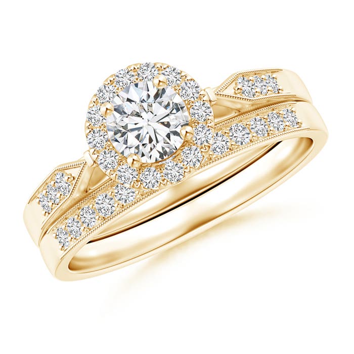 H, SI2 / 0.73 CT / 14 KT Yellow Gold