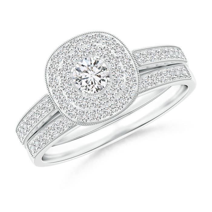 H SI2 / 0.72 CT / 14 KT White Gold