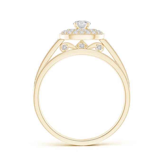 H SI2 / 0.72 CT / 14 KT Yellow Gold