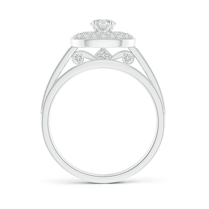 H SI2 / 1 CT / 14 KT White Gold