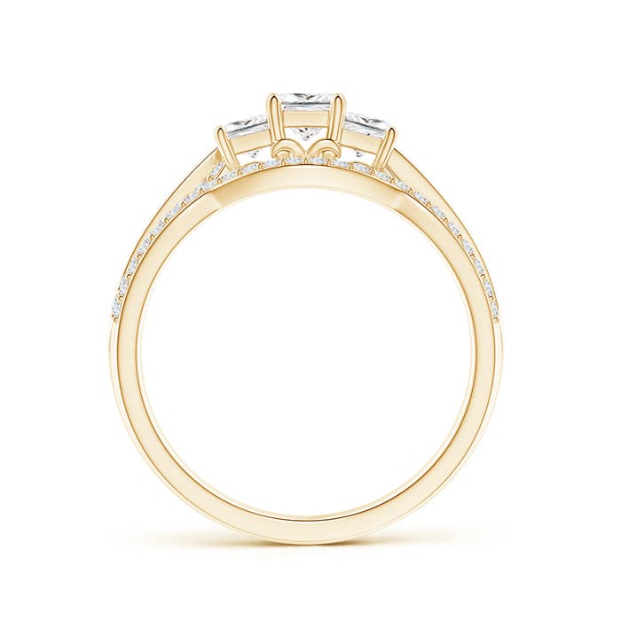 G-H VS / 0.75 CT / 14 KT Yellow Gold