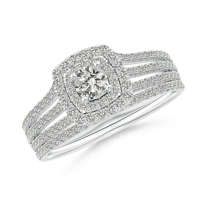 J I2 / 0.83 CT / 14 KT White Gold