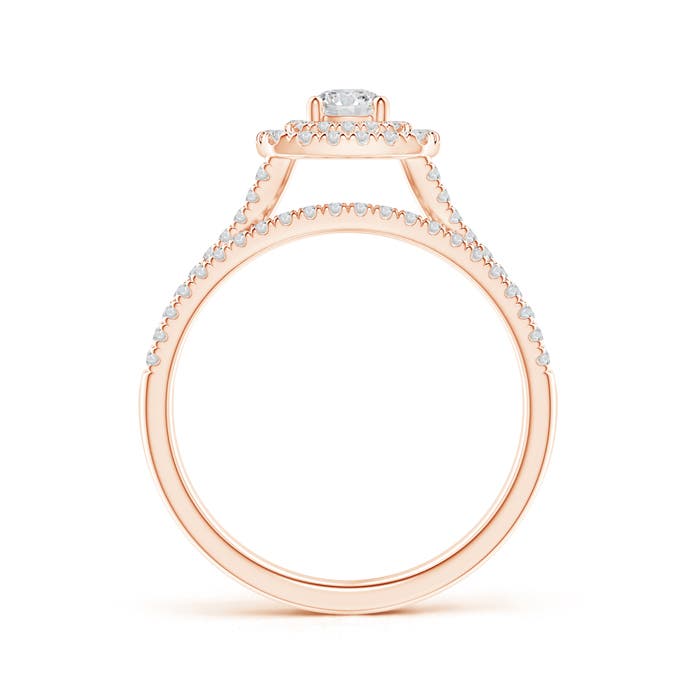 H, SI2 / 0.98 CT / 14 KT Rose Gold