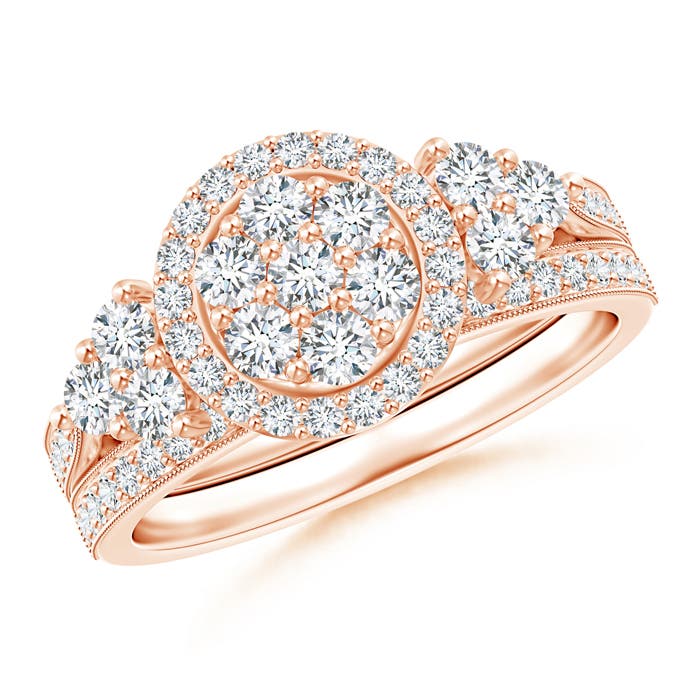 G-H VS / 1.08 CT / 14 KT Rose Gold