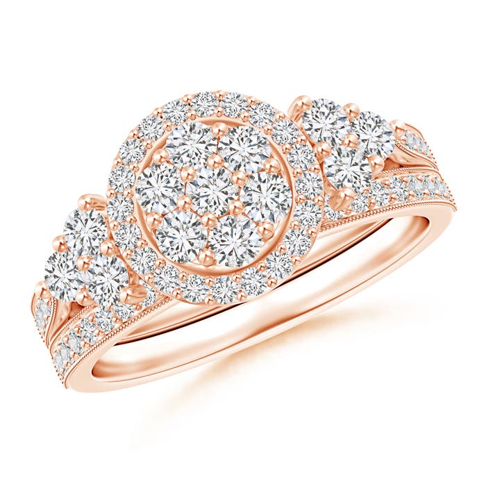 H SI2 / 1.08 CT / 14 KT Rose Gold