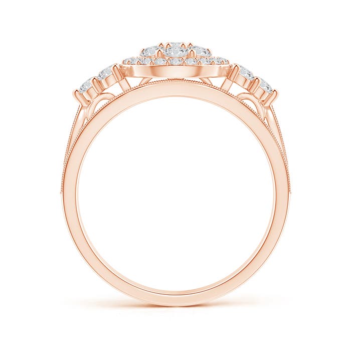 H SI2 / 1.08 CT / 14 KT Rose Gold