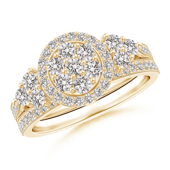 I I1 / 1.08 CT / 14 KT Yellow Gold