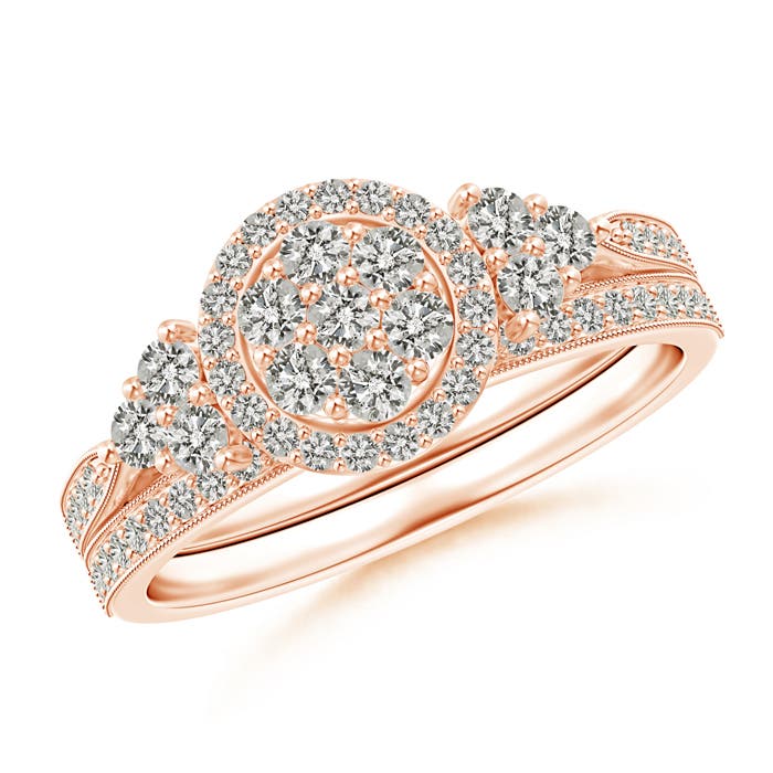 J I2 / 0.78 CT / 14 KT Rose Gold