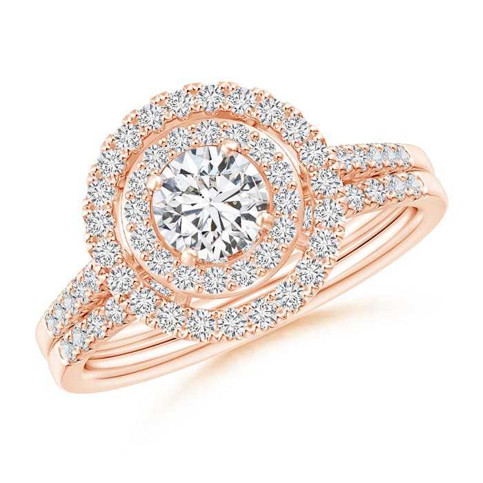 H SI2 / 1.09 CT / 14 KT Rose Gold