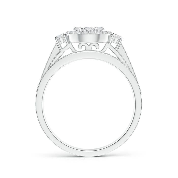 H SI2 / 0.79 CT / 14 KT White Gold