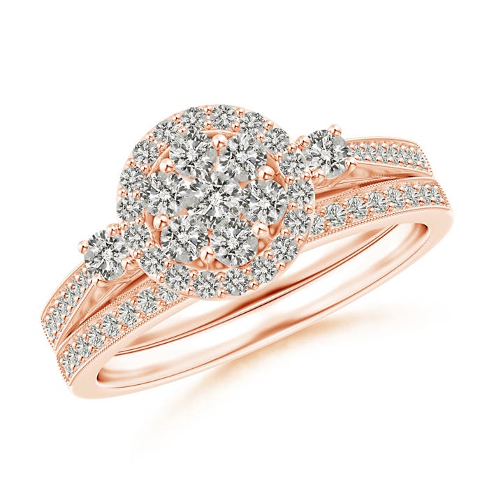 J I2 / 0.79 CT / 14 KT Rose Gold