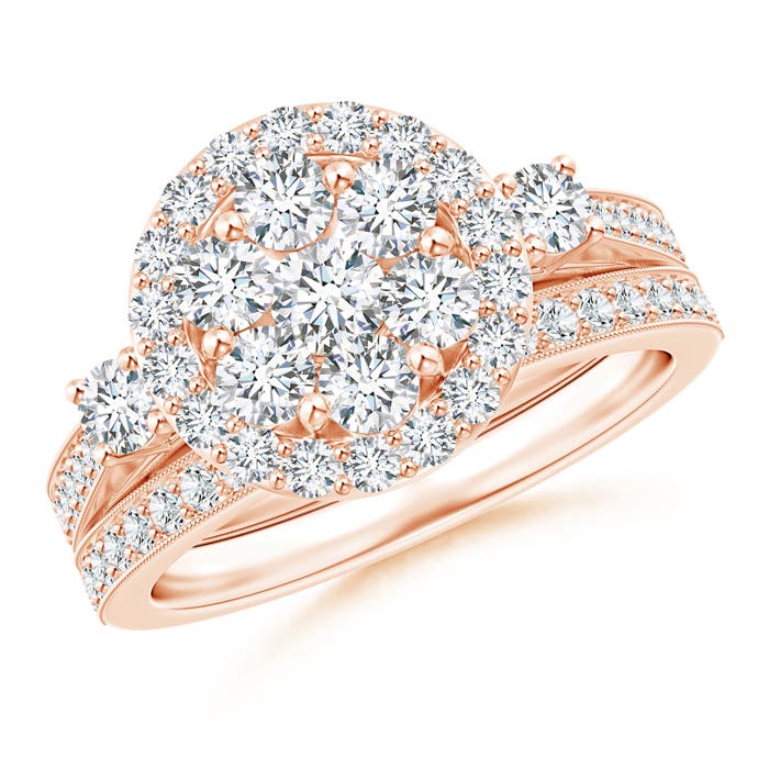 G-H VS / 1.54 CT / 14 KT Rose Gold