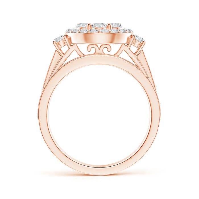 H SI2 / 1.54 CT / 14 KT Rose Gold