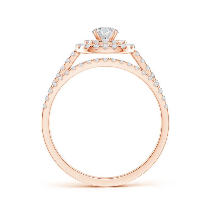 H SI2 / 0.71 CT / 14 KT Rose Gold