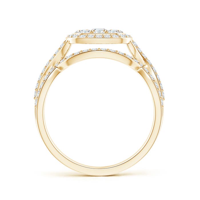 G-H VS / 1.06 CT / 14 KT Yellow Gold