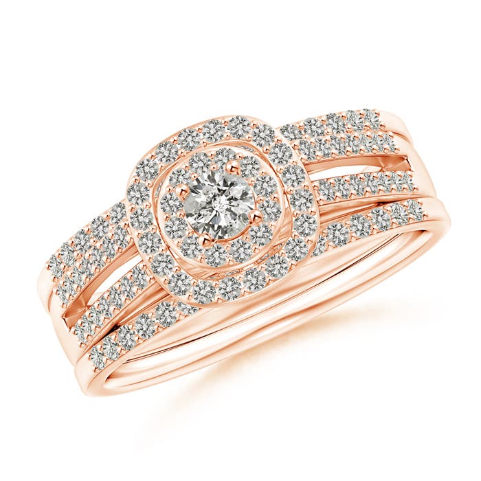 J I2 / 0.74 CT / 14 KT Rose Gold