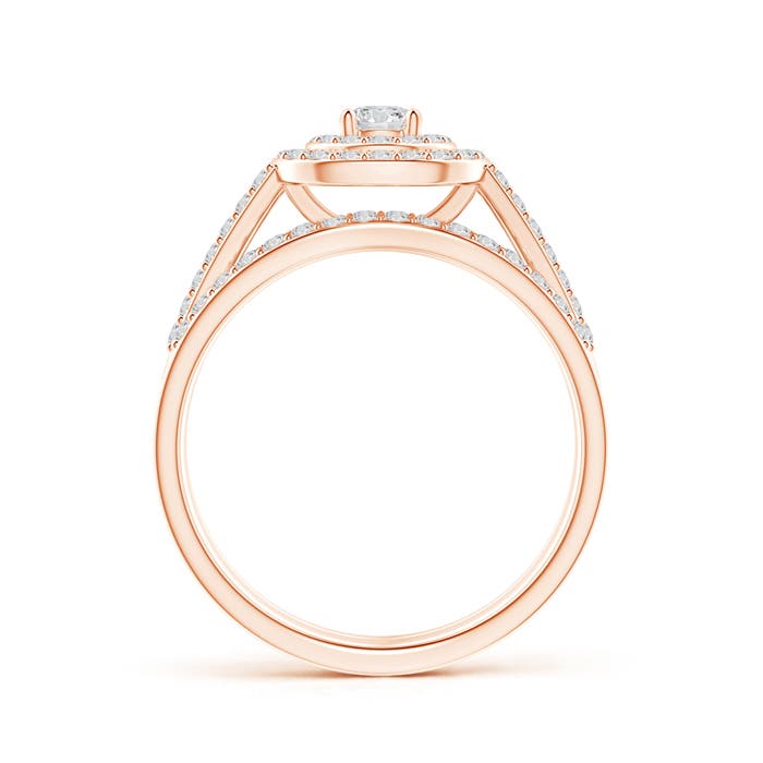 H SI2 / 0.98 CT / 14 KT Rose Gold