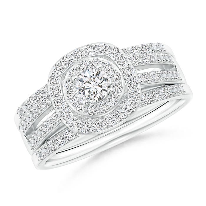 H SI2 / 0.98 CT / 14 KT White Gold