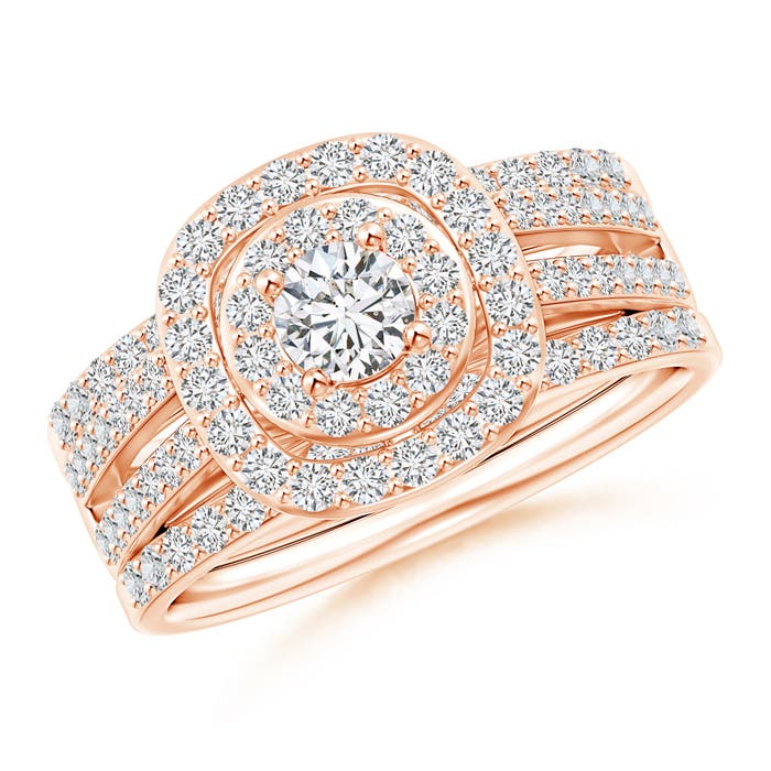 H SI2 / 1.23 CT / 14 KT Rose Gold