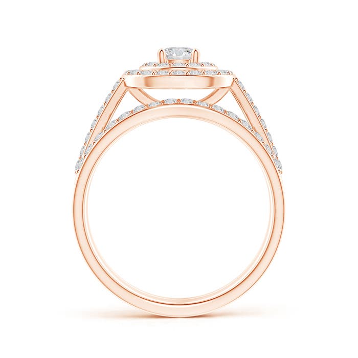 H SI2 / 1.23 CT / 14 KT Rose Gold