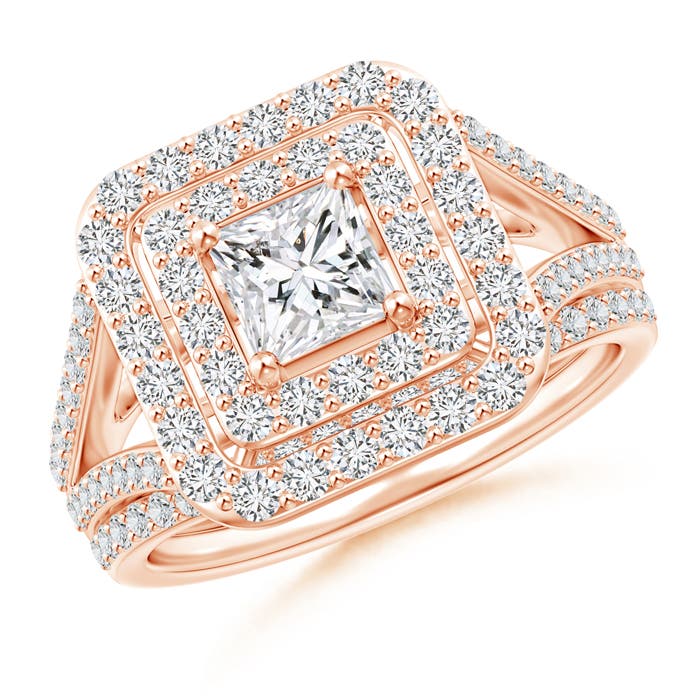 H SI2 / 1.46 CT / 14 KT Rose Gold