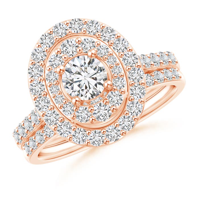 H SI2 / 1.46 CT / 14 KT Rose Gold