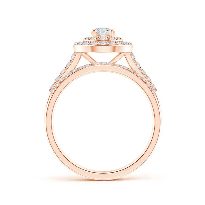 H SI2 / 0.86 CT / 14 KT Rose Gold