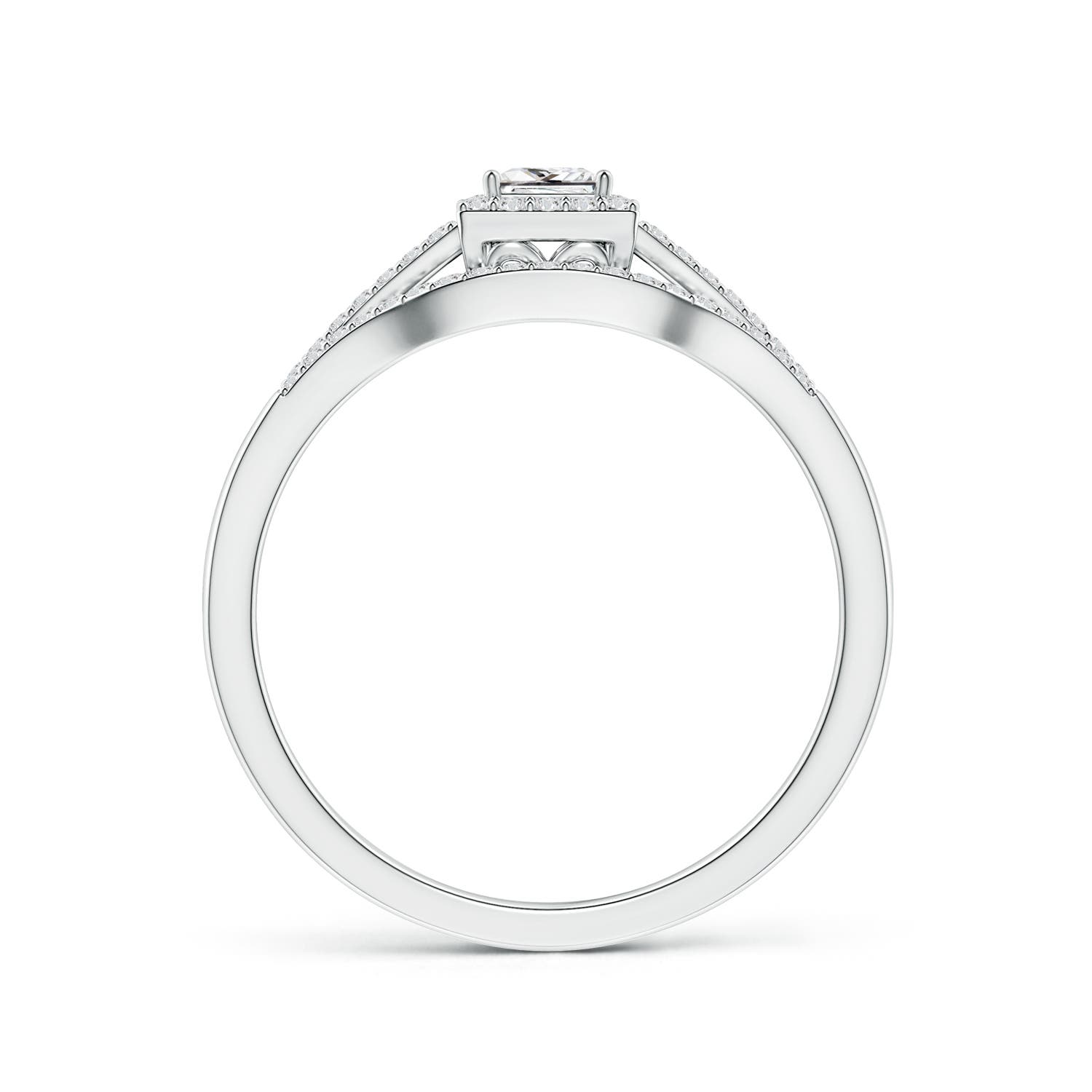 H, SI2 / 0.47 CT / 14 KT White Gold