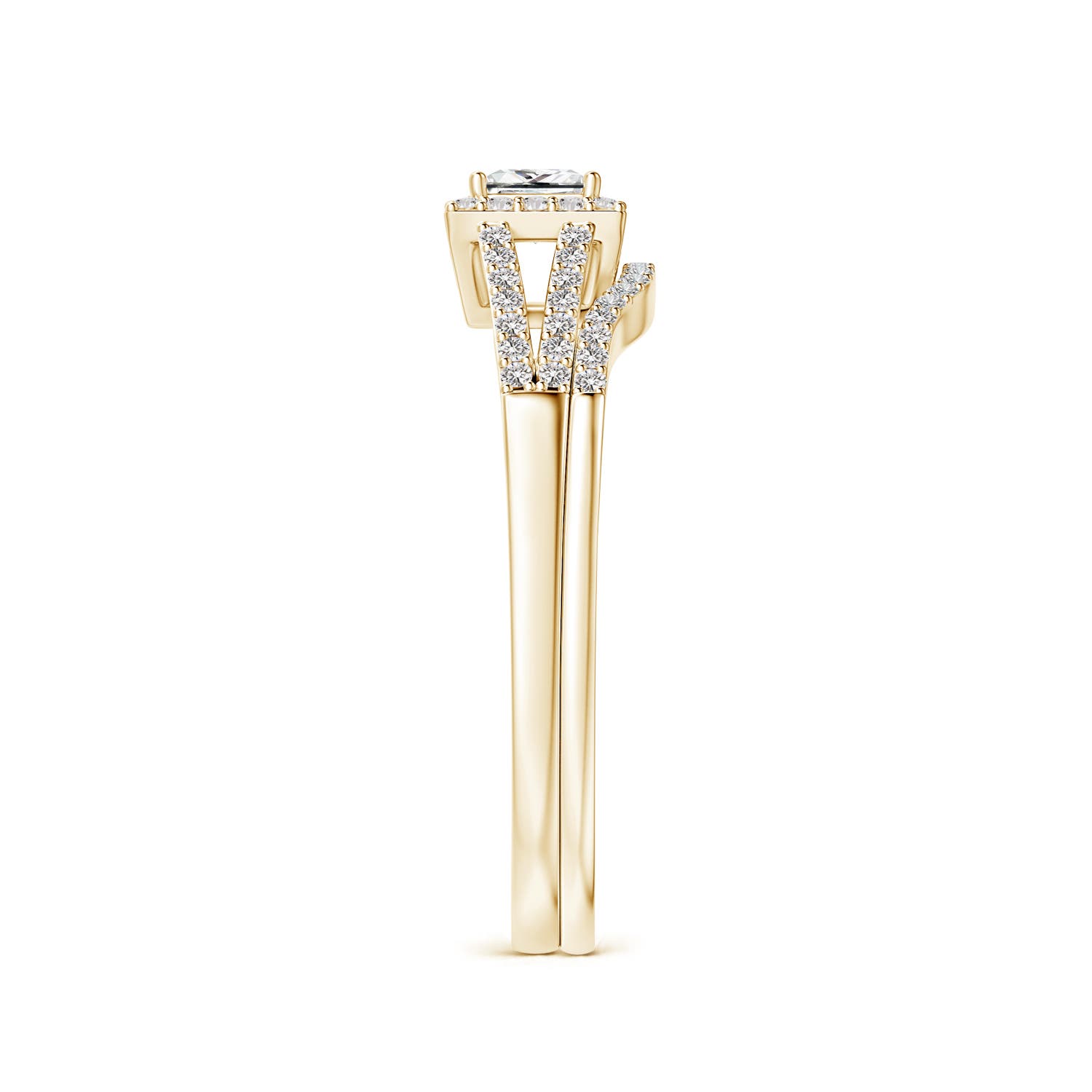 I-J, I1-I2 / 0.47 CT / 14 KT Yellow Gold