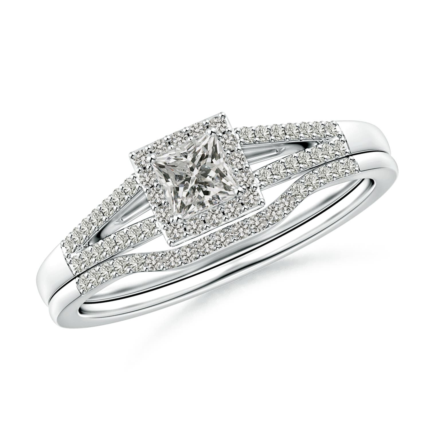 K, I3 / 0.47 CT / 14 KT White Gold