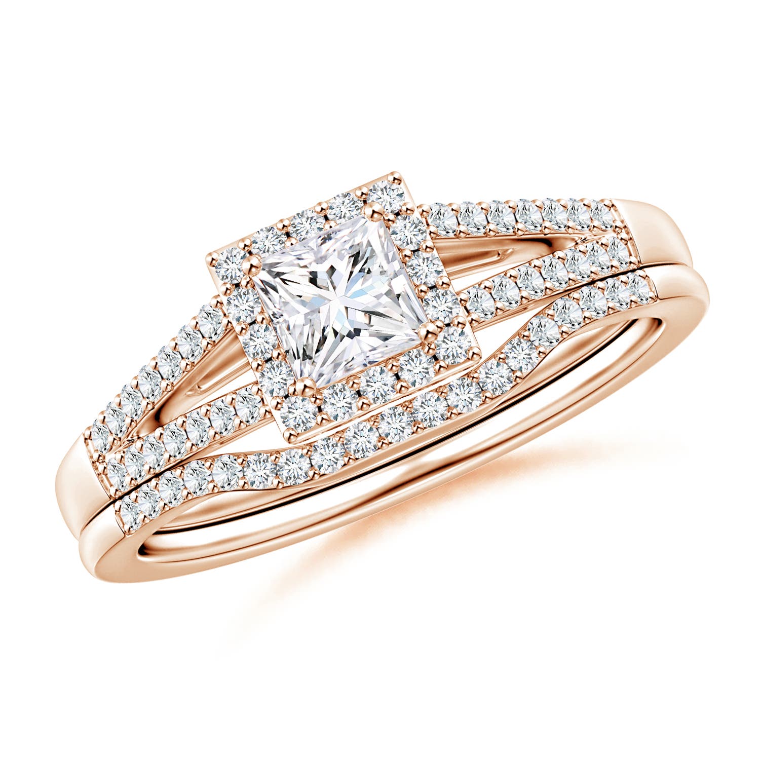 G, VS2 / 0.76 CT / 14 KT Rose Gold