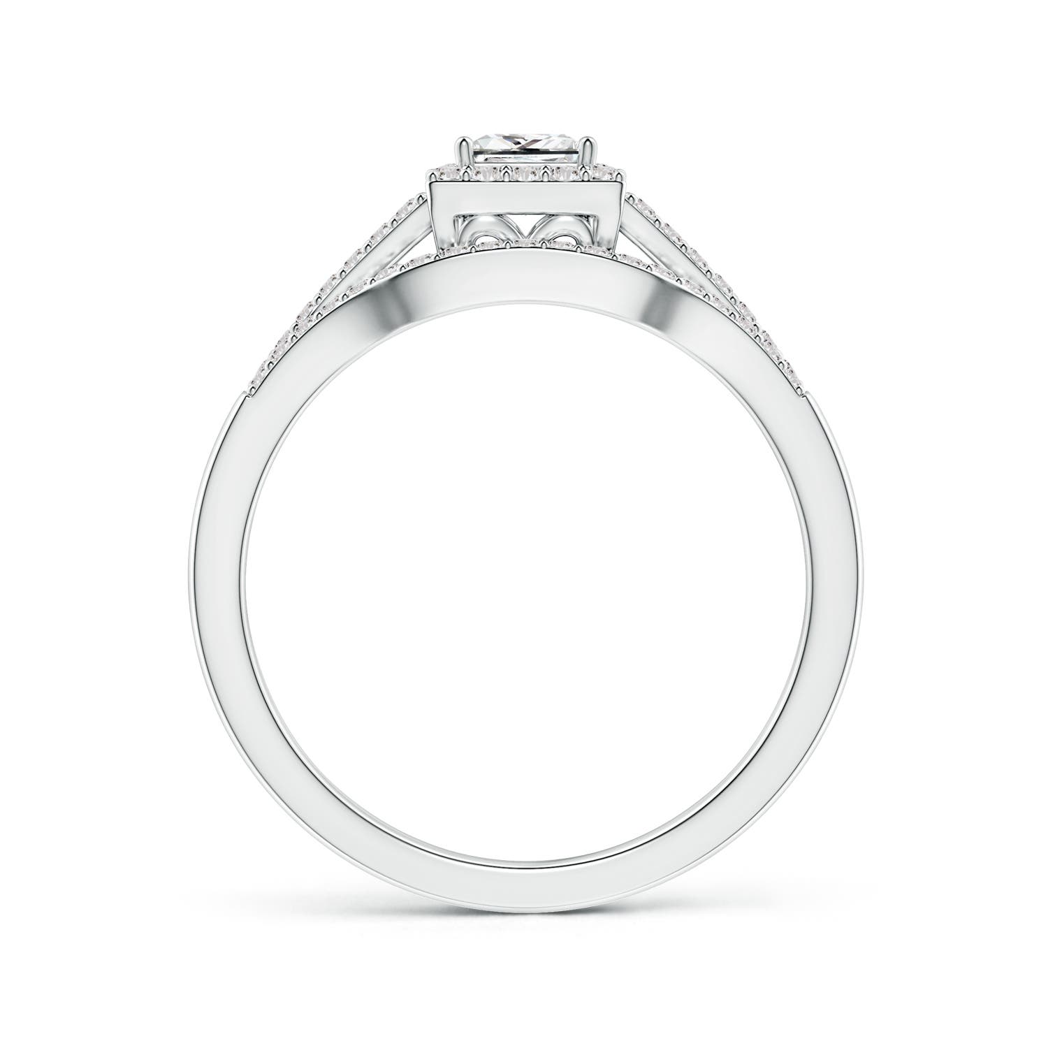 I-J, I1-I2 / 0.76 CT / 14 KT White Gold