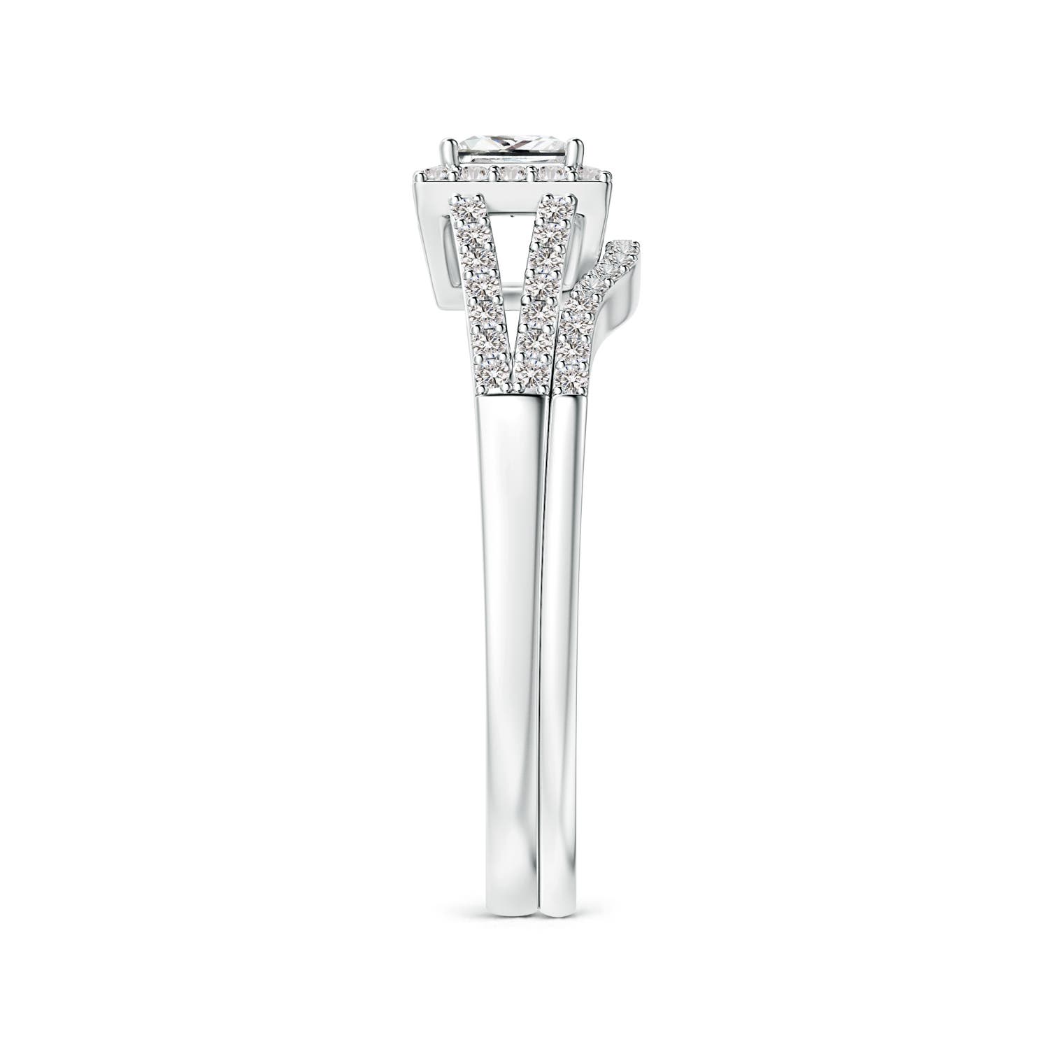 I-J, I1-I2 / 0.76 CT / 14 KT White Gold