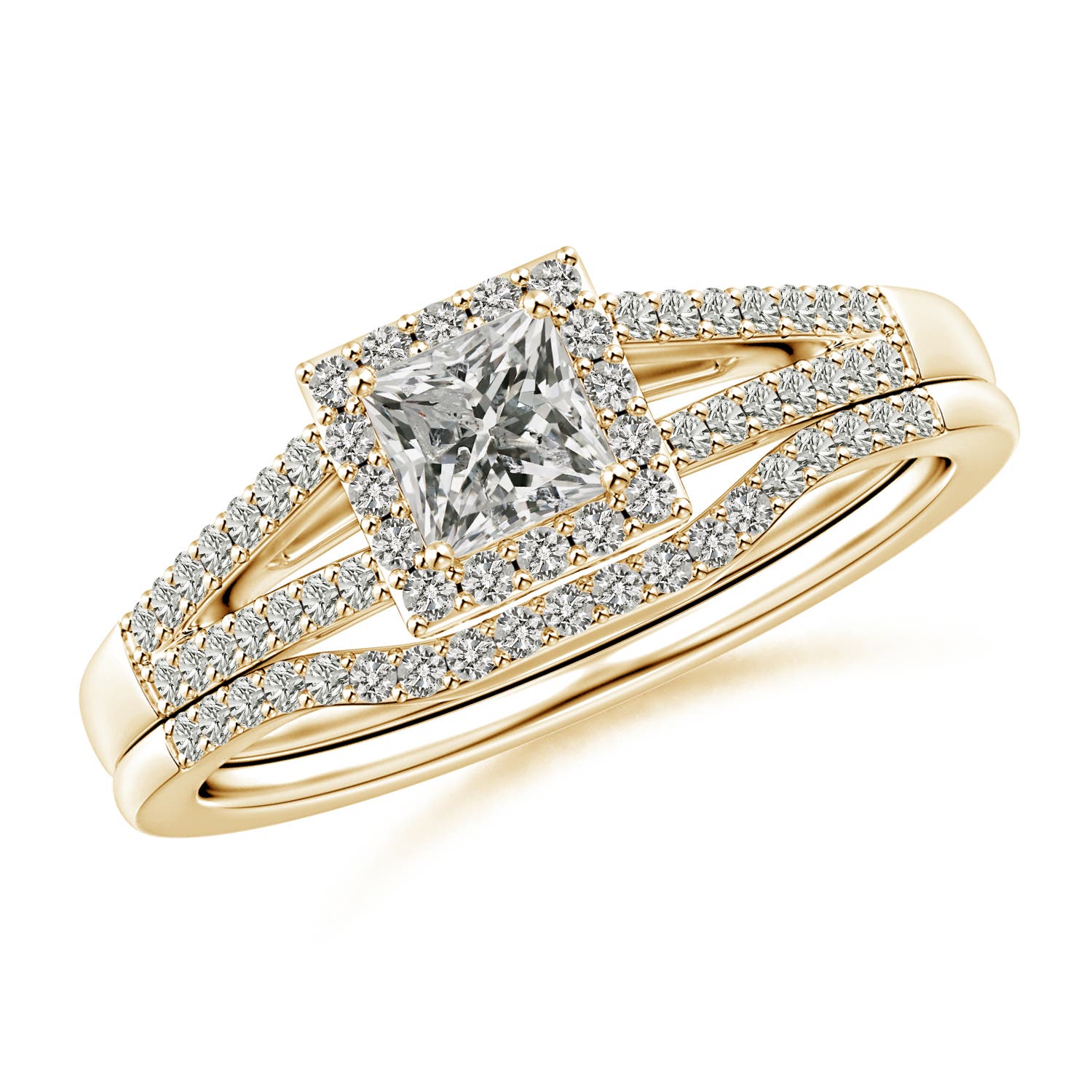 K, I3 / 0.76 CT / 14 KT Yellow Gold