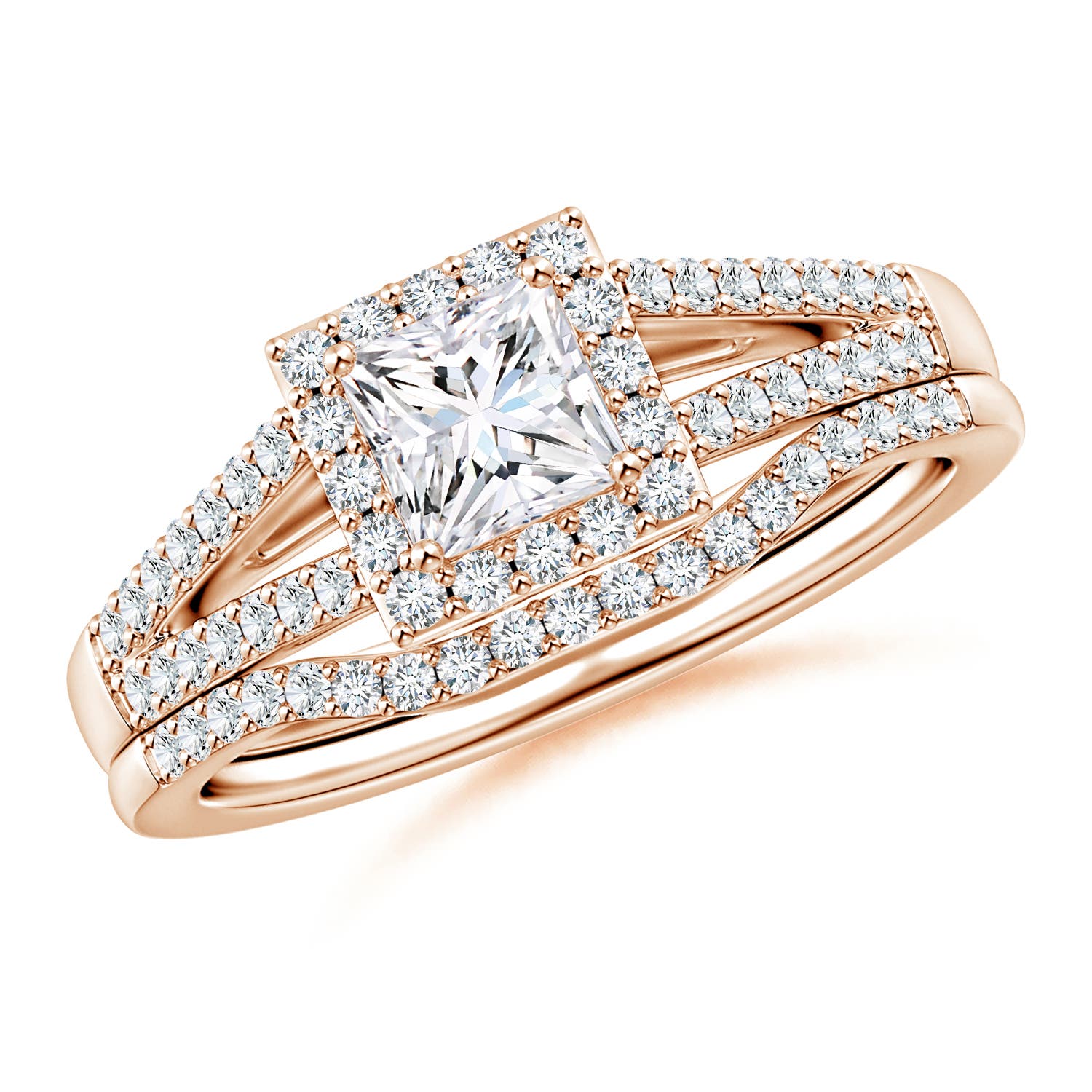 G, VS2 / 1.01 CT / 14 KT Rose Gold