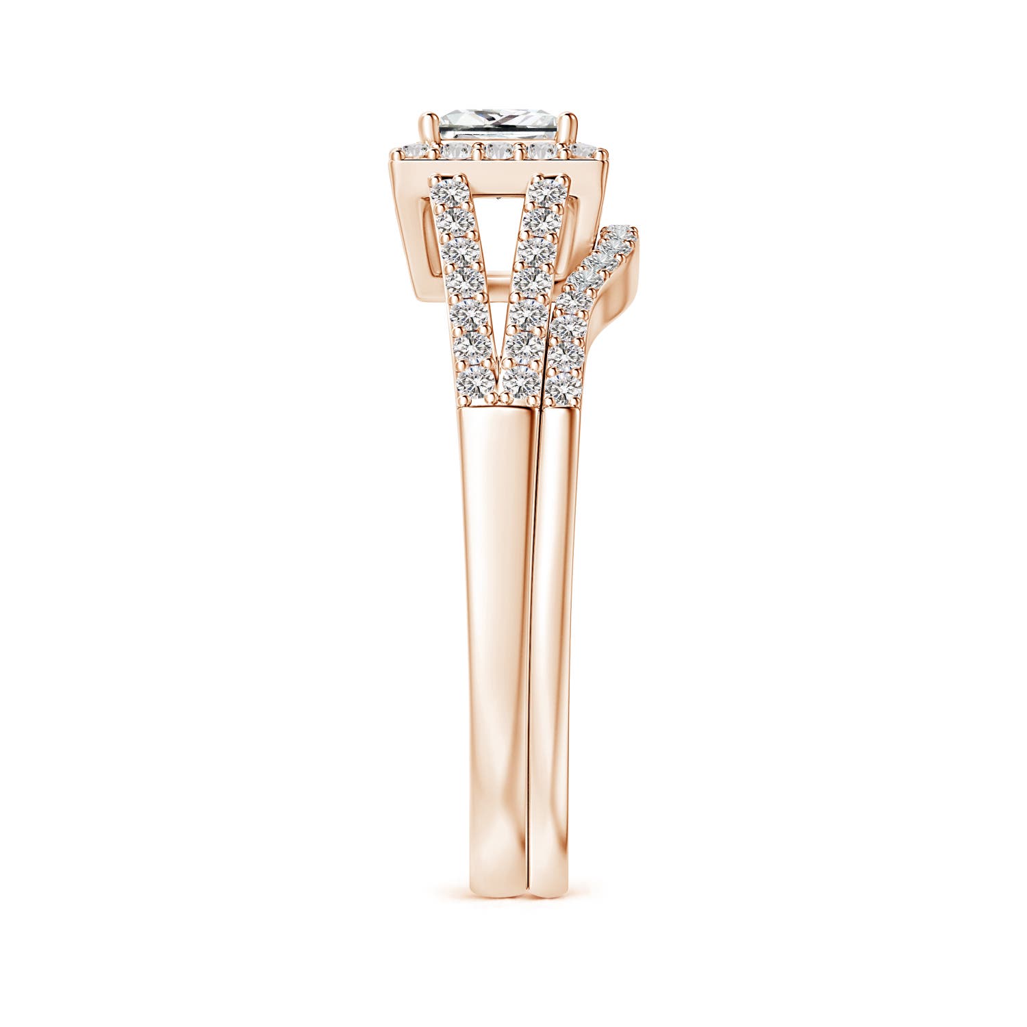 I-J, I1-I2 / 1.01 CT / 14 KT Rose Gold